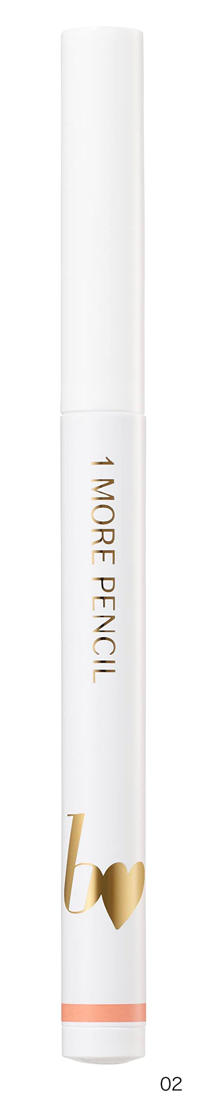 b idol 1more Pencil R 02 Lip Shape Beige 0.5g Lip Liner