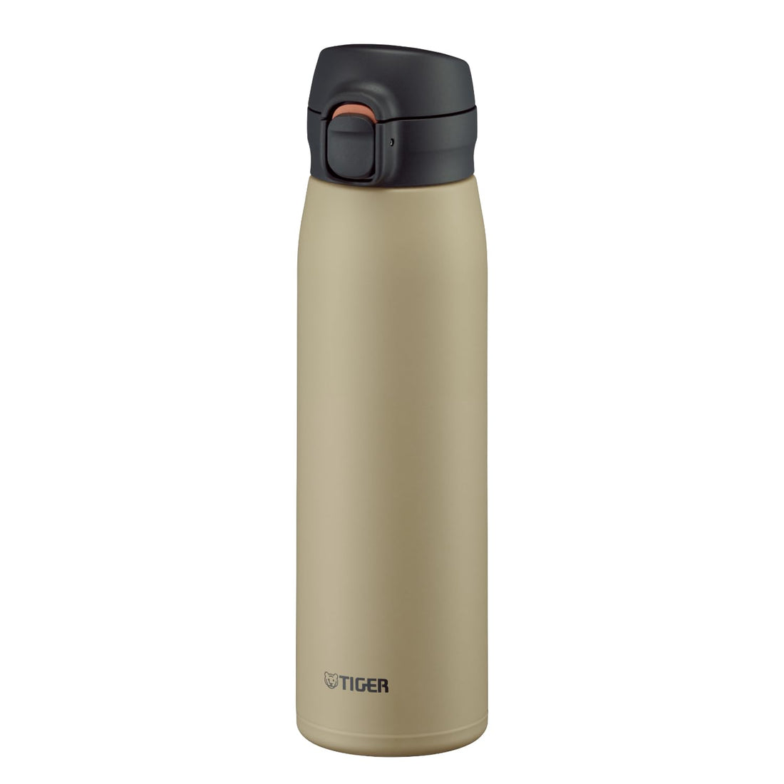 TIGER Stainless Steel Bottle 600ml with One-Push Lid
