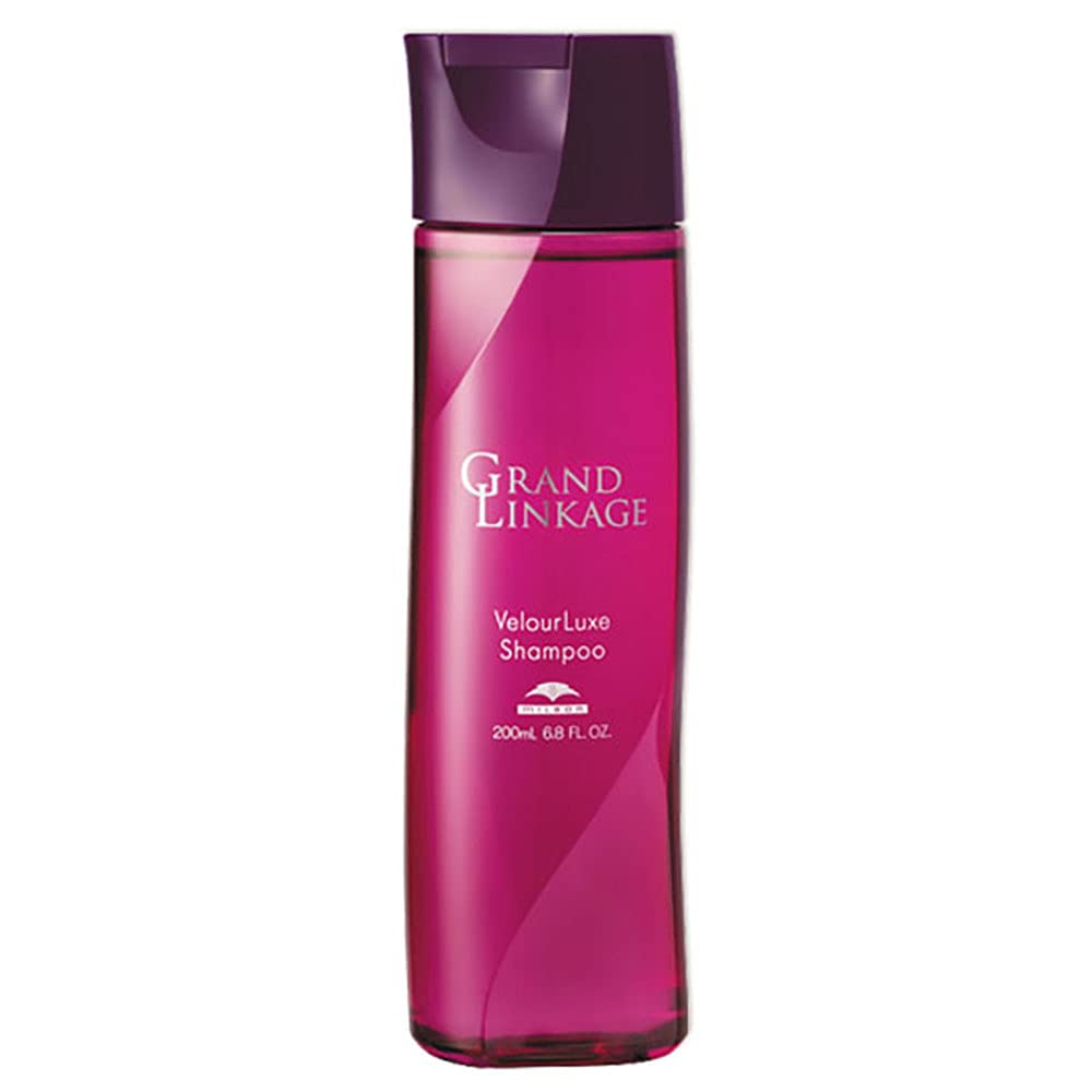 MILBON Grand Linkage Velour Luxe Shampoo 200ml for Luxurious Hair Care