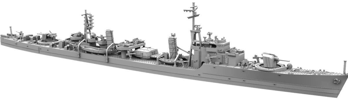 Yamashita Hobby 1/700 Japanese Navy Destroyer Tachibana Model Kit with Etching Parts