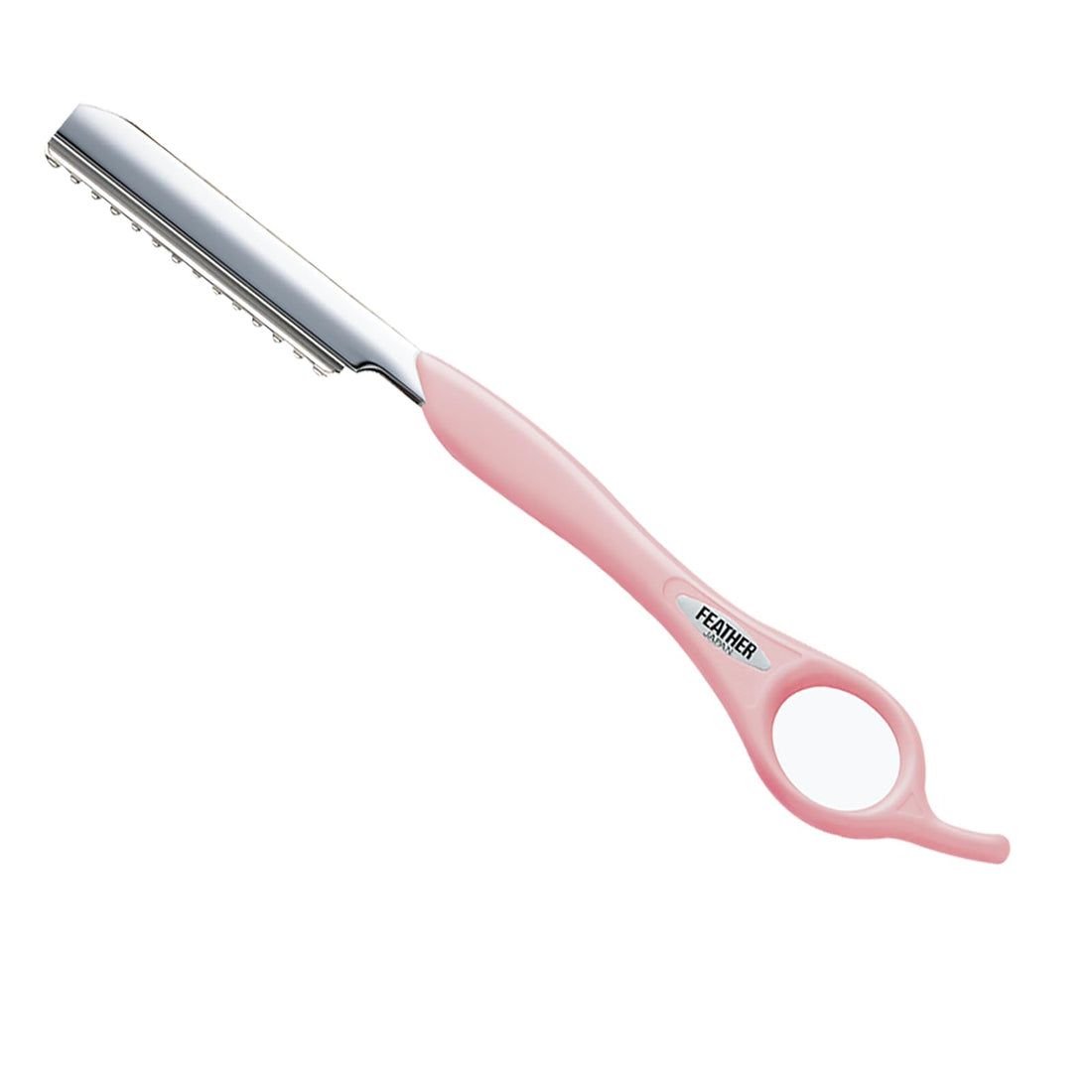 Styling Razor Feather Safety Razor for Hair Cutting Baby Pink