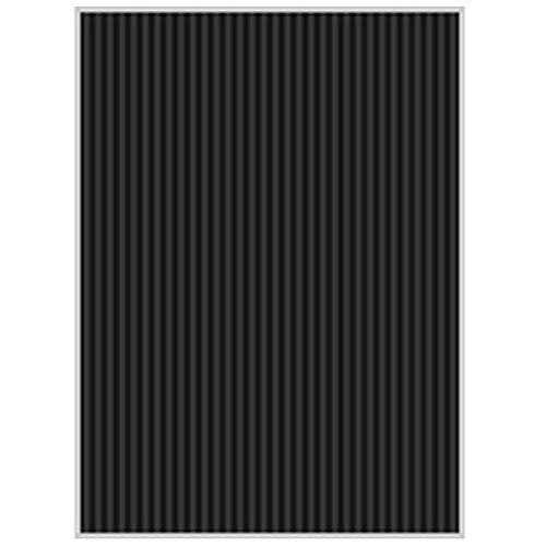Hisago Ripple Board Thin A4 Black 3 Sheets
