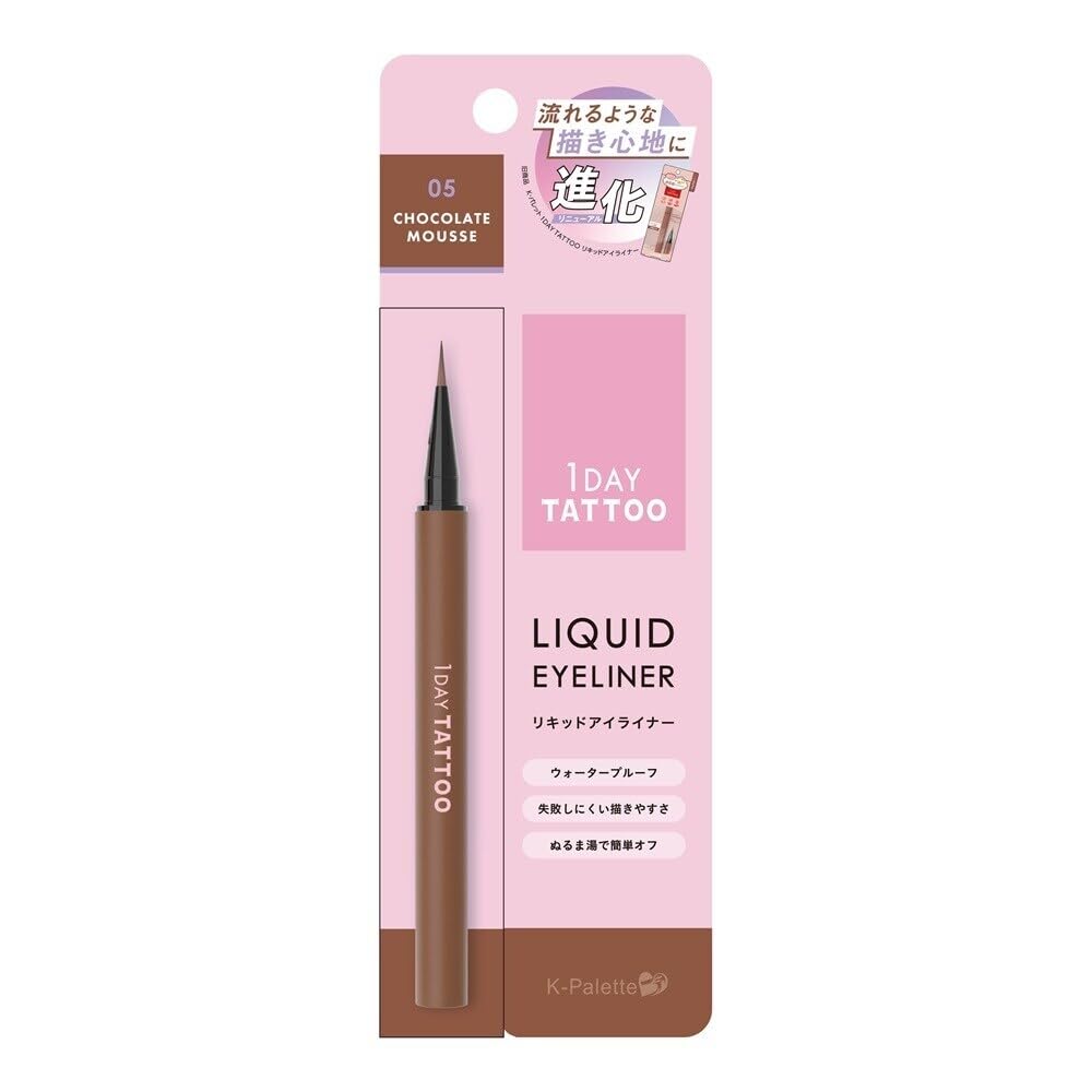 K-Palette 1DAY TATTOO Liquid Eyeliner a 05 Chocolate Mousse 0.67ml