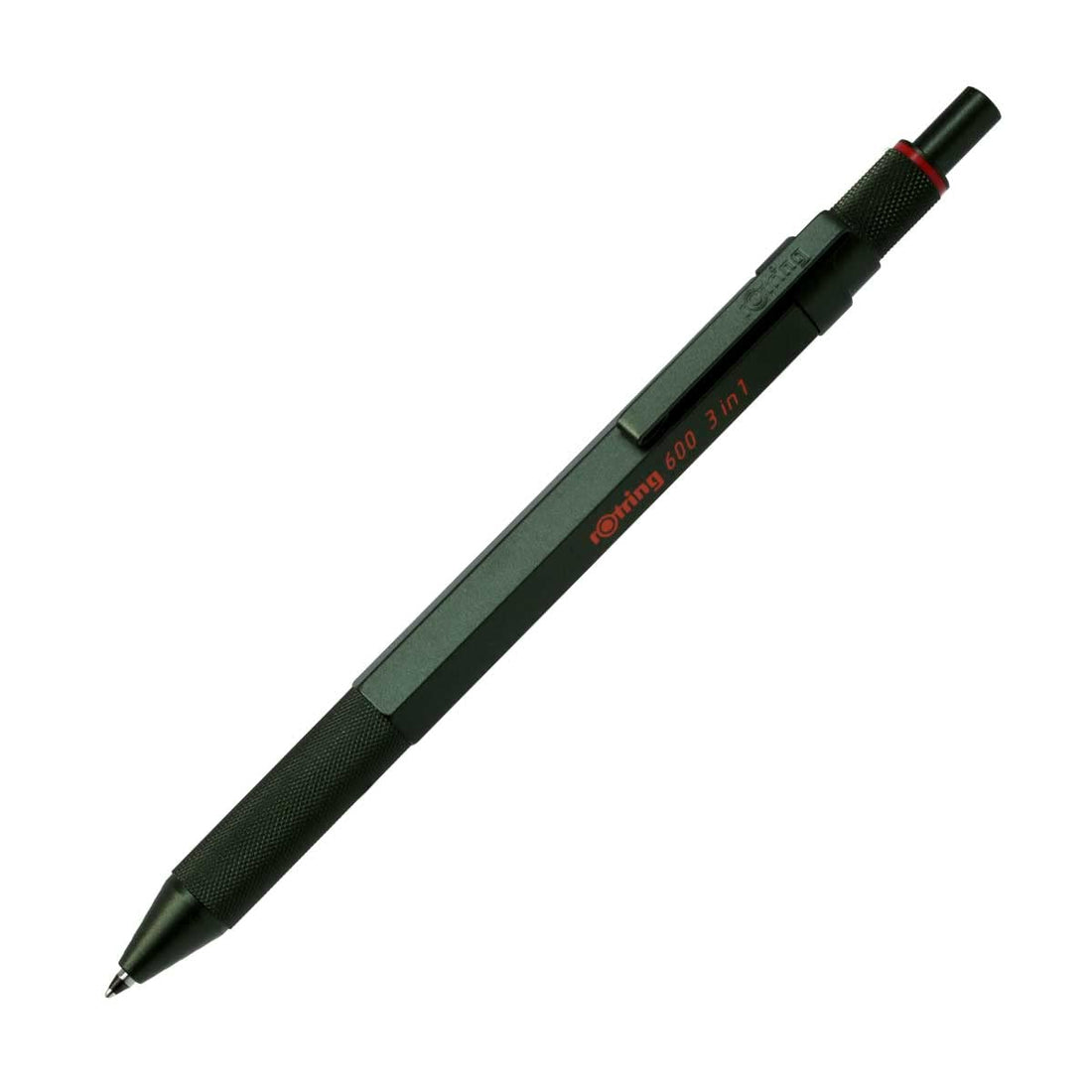 Rotring 600 3-in-1 Multi Pen, Camouflage Green