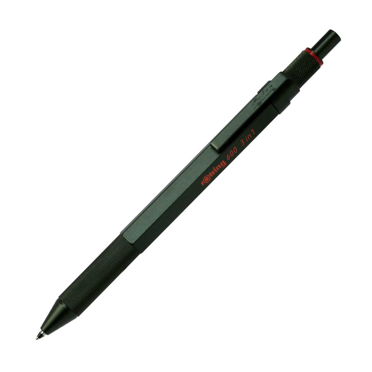 Rotring 600 3-in-1 Camouflage Green Mechanical Pencil
