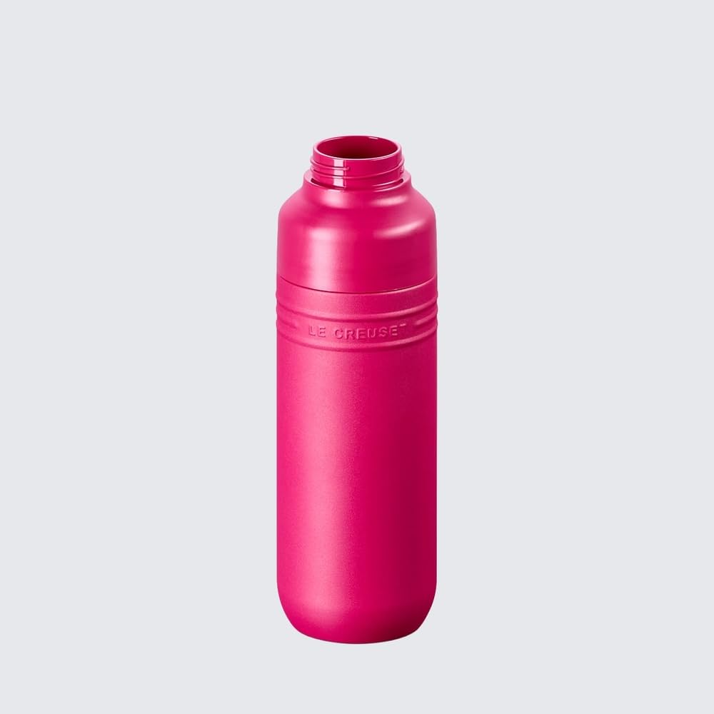 Le Creuset Stainless Steel Bottle 500ml Vacuum Insulated Berry Color