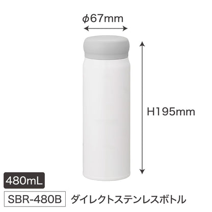 OSK Stainless Steel Direct Bottle 480ml Sailor Moon Collectible