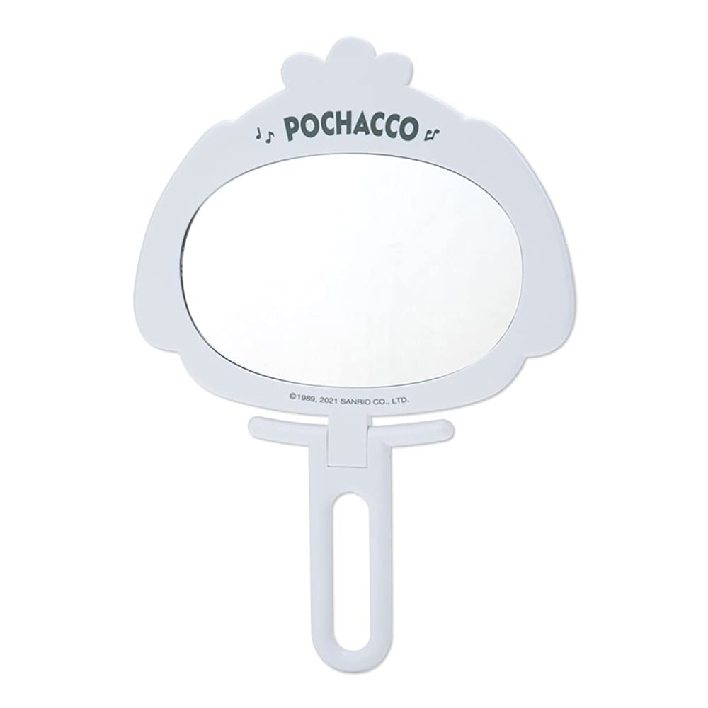 SANRIO Pochacco Face Shaped Hand Mirror Cute Design