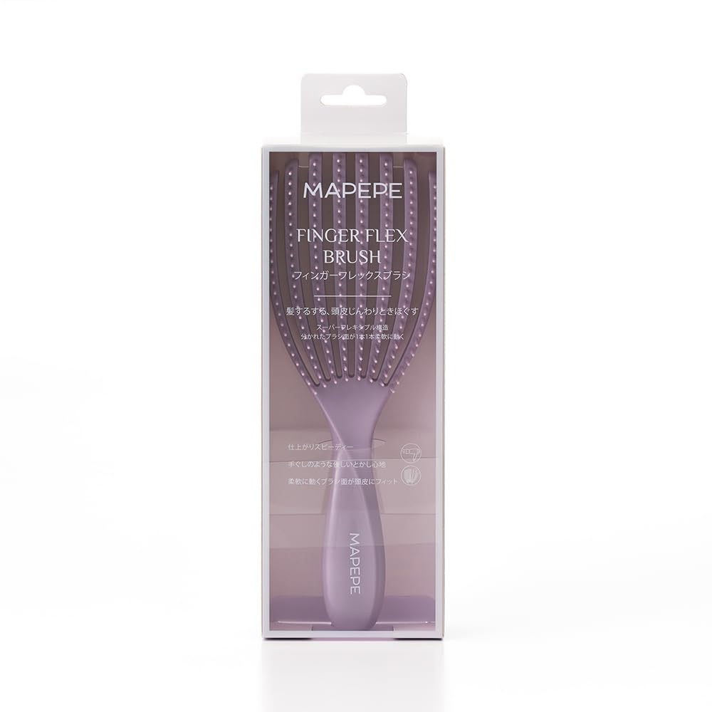 MAPEPE Finger Flex Brush for Gentle Styling