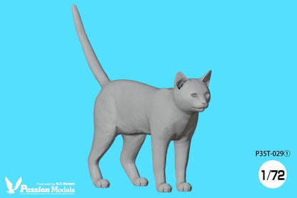 Passion Models 1/72 Cat Lovers Resin Kit Set of 5 Figures