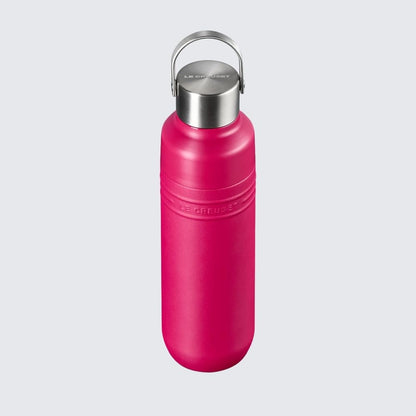 Le Creuset Stainless Steel Bottle 500ml Vacuum Insulated Berry Color