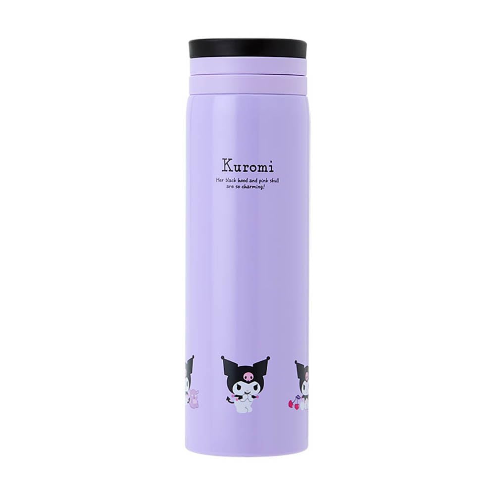 SANRIO Stainless Steel Mug Bottle with Kuromi 460ml