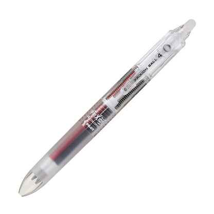 PILOT Friction Ball 4 Multi-Color Erasable Pen Transparent Body