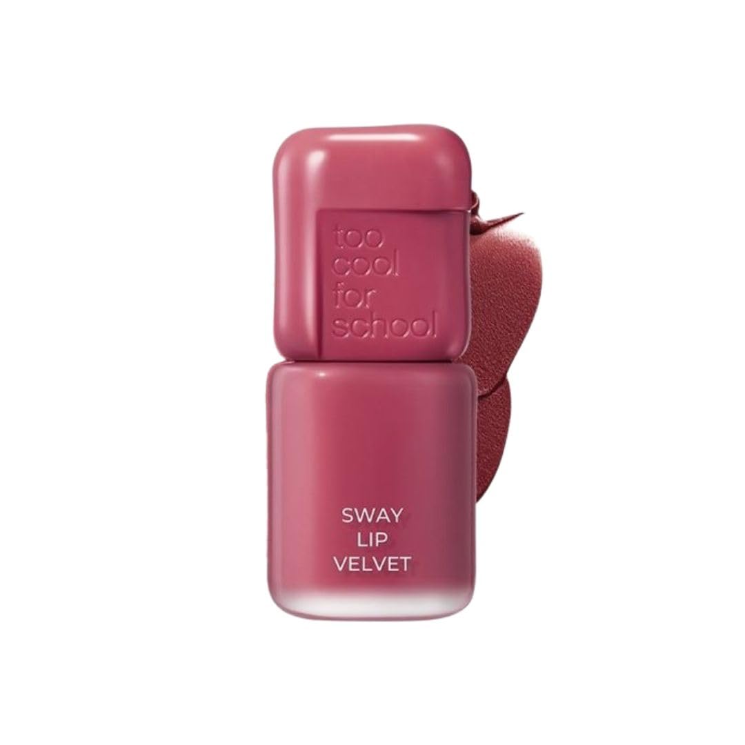 Too Cool For School Velvet Lip Tint Roasting Fig Matte Finish
