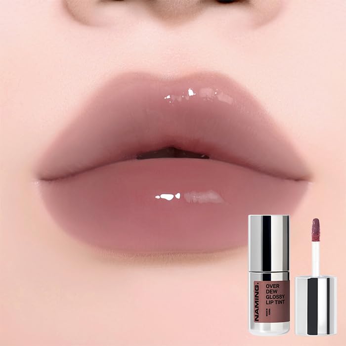 NAMING Overdue Glossy Lip Tint 08 Sepia for Lush Lips