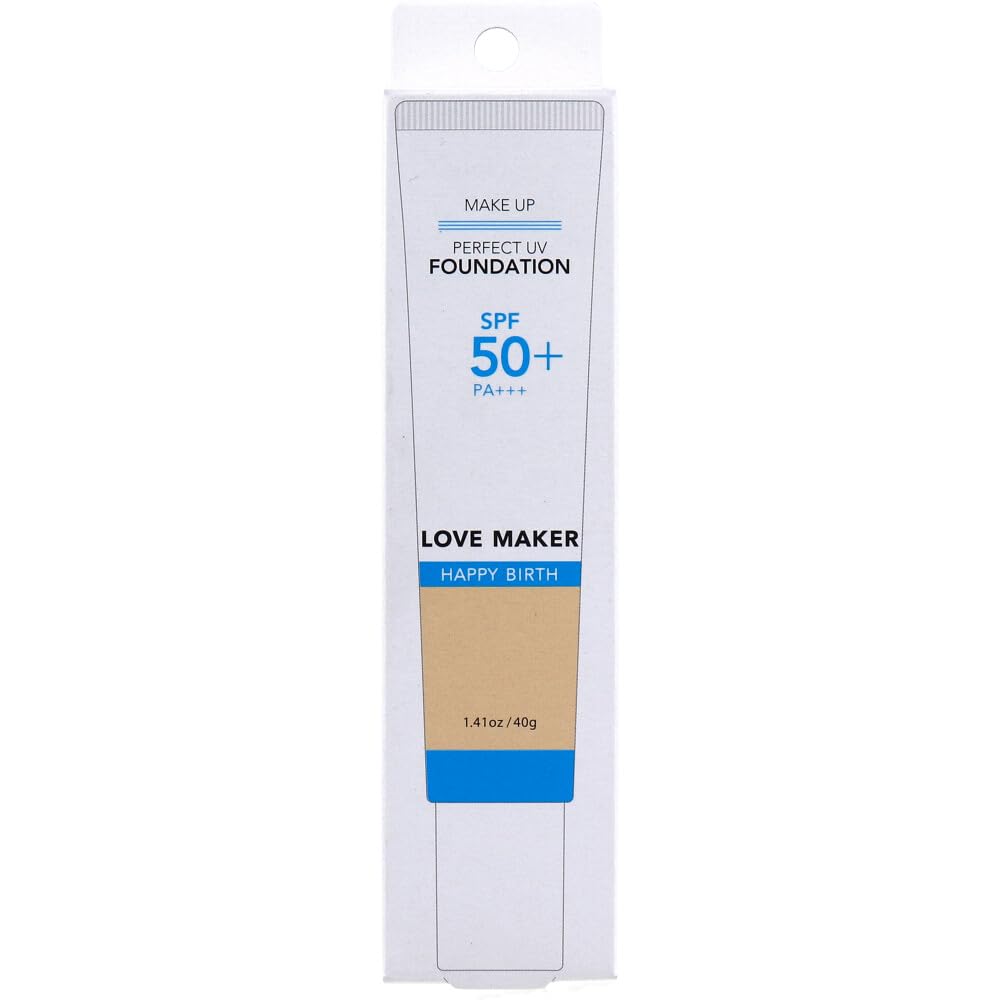 Happybirth UV Foundation with Aloe and Hyaluronic Acid 40g SPF50+