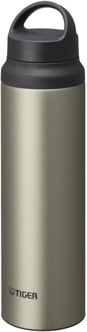 TIGER Stainless Steel Water Bottle 800ml Lightweight with Handle