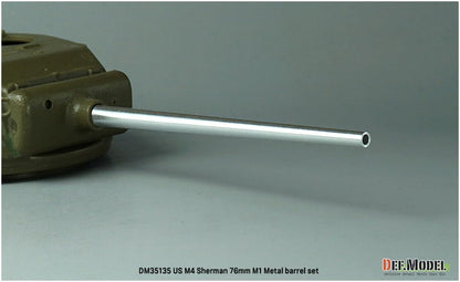 DEF.MODEL 1/35 M4 Sherman 76mm Metal Barrel Model Kit Parts