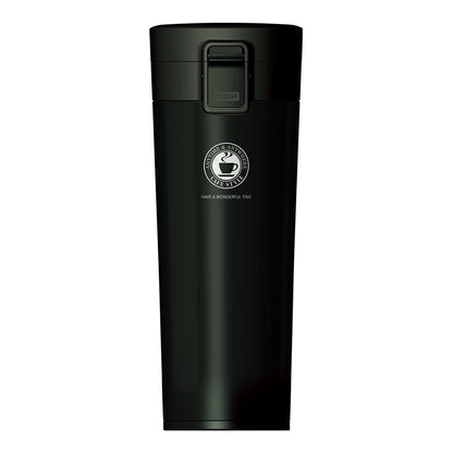 Asvel Vacuum Insulated Tumbler Black 480ml for Japanese Beverages