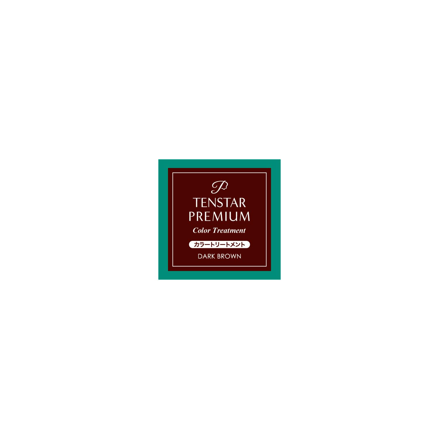 Tensstar Premium Color Treatment Dark Brown 200g for Hair Coloring