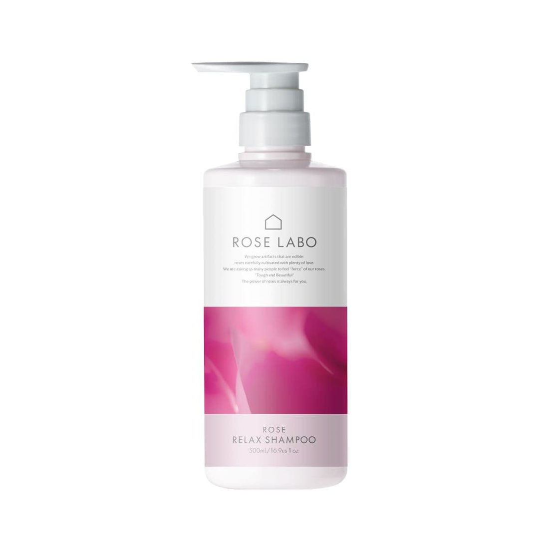 ROSE LABO Rose Relax Shampoo 500ml - Gentle Care for Beautiful Hair