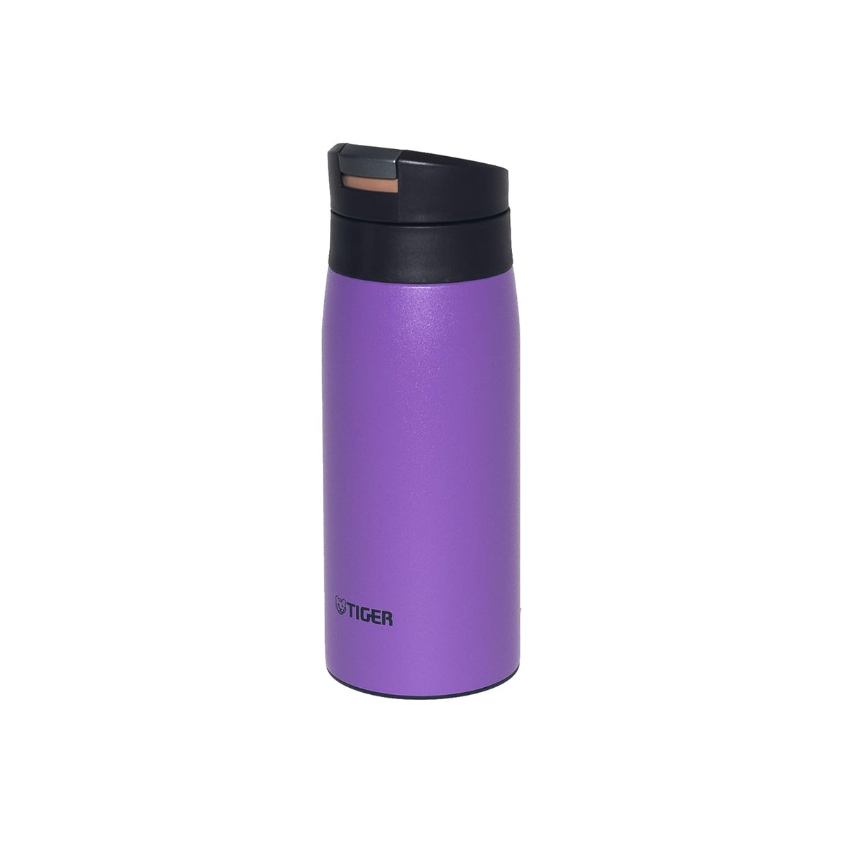 TIGER Stainless Steel Water Bottle 350ml with One-Push Lid