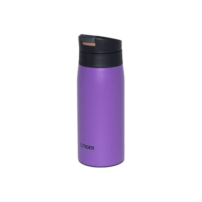 TIGER Stainless Steel Water Bottle 350ml with One-Push Lid