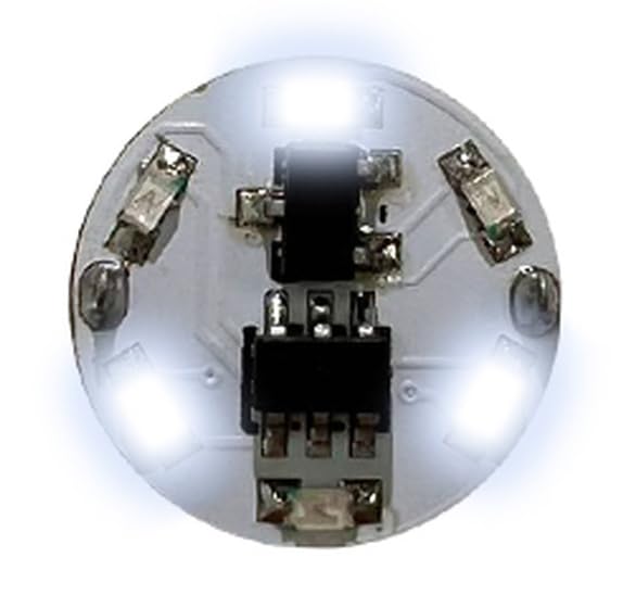 Wonderway LED Module with Magnetic Switch 3LED Rotating Light White