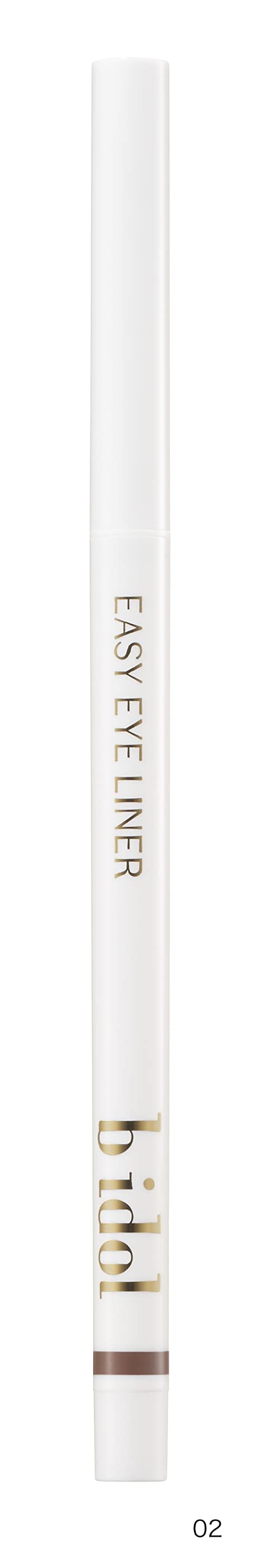 b idol Easy Eye Liner R Pure Brown Waterproof Gel Liner