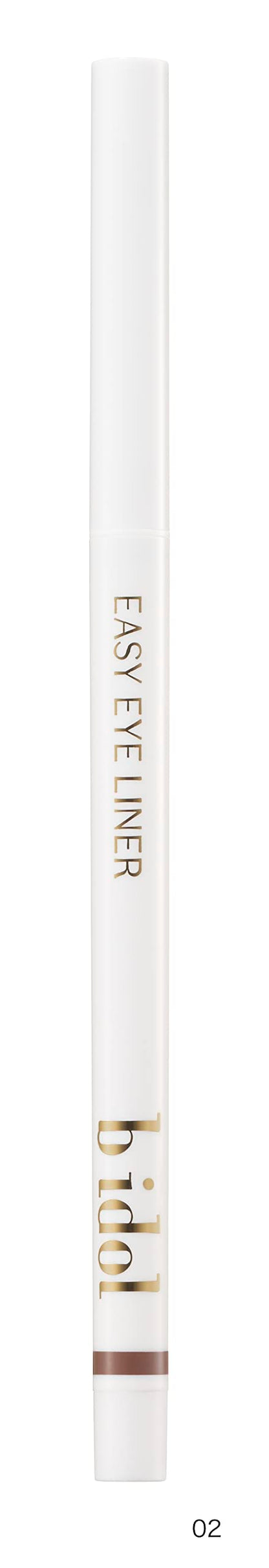 b idol Easy Eye Liner R Pure Brown Waterproof Gel Liner