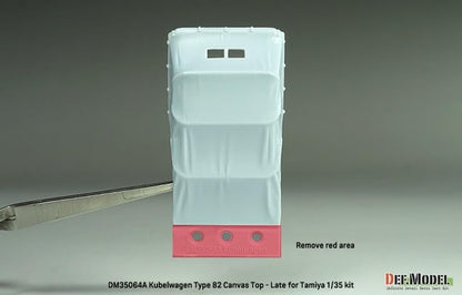 DEF.MODEL 1/35 Scale WWII German Kubelwagen Type 82 Soft Top Set