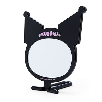 SANRIO Kuromi Face-Shaped Hand Mirror 16.1x1.3x23.4cm