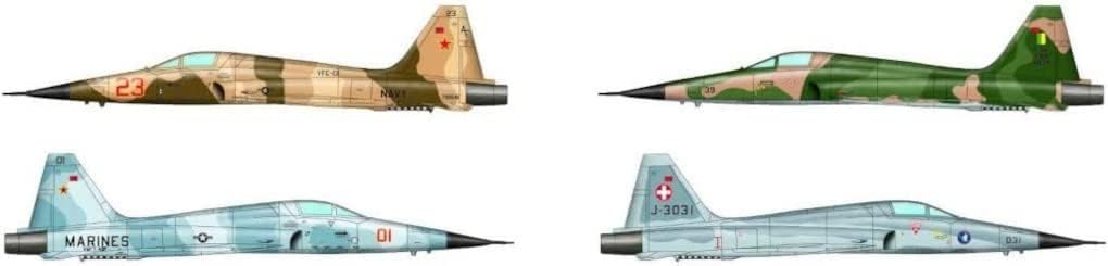 DOYUSHA 1/72 Scale F-5E Tiger II Model Kit Made in Japan
