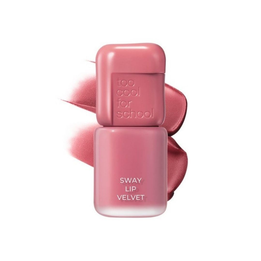 Too Cool For School Sway Lip Velvet Matte Tint 07 Muted Cherry
