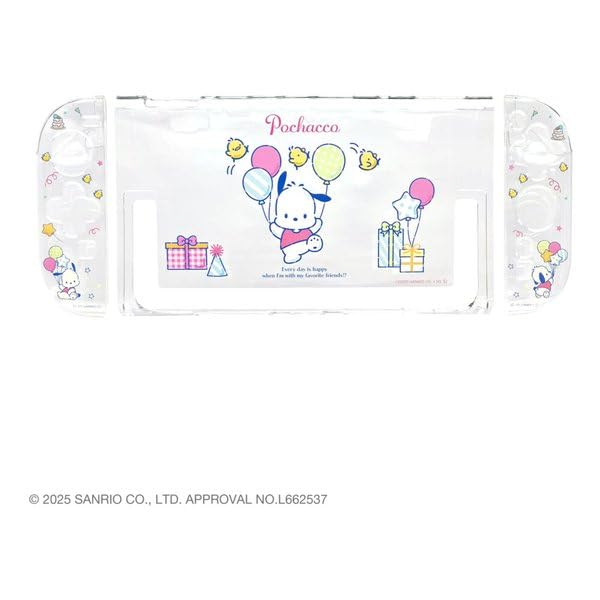 ALLONE Game Separated Clear Case for Sanrio Characters 12x2x28cm