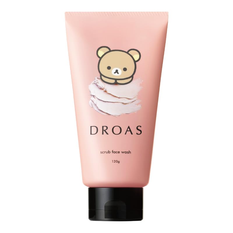 DROAS Clay Mild Scrub Wash Fresh Peony Scent 150g