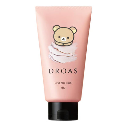 DROAS Clay Mild Scrub Wash Fresh Peony Scent 150g