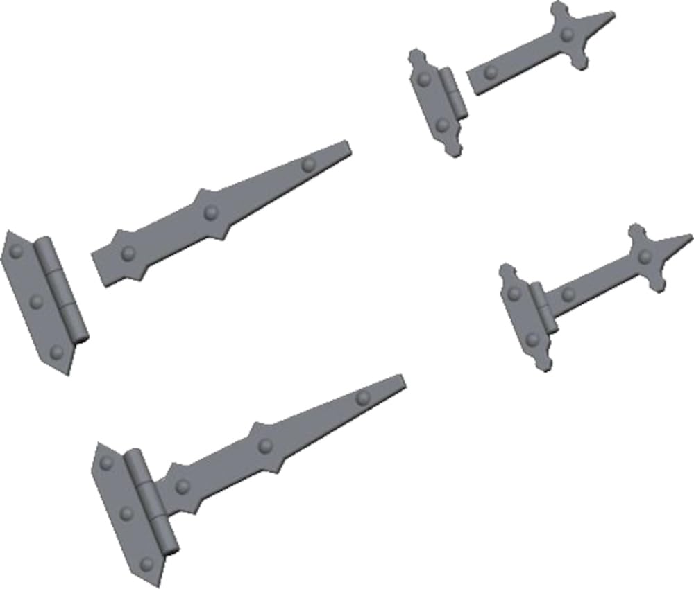 VG DioModels 1/35 Antique Hinge Set for Miniature Models 24 Pieces