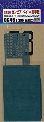 Hasegawa 1/350 U.S. Navy Escort Carrier Gambier Bay Model Parts