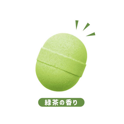 Nor Corporation Sushi Bath Bomb Green Tea Scent 50g