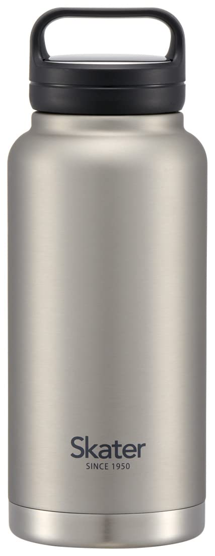 Skater Stainless Steel Water Bottle with Screw Handle 1000ml