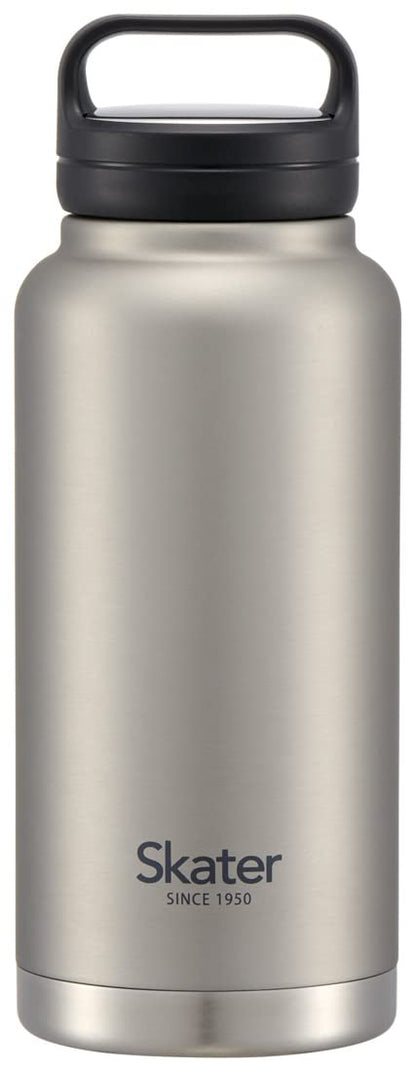 Skater Stainless Steel Water Bottle with Screw Handle 1000ml