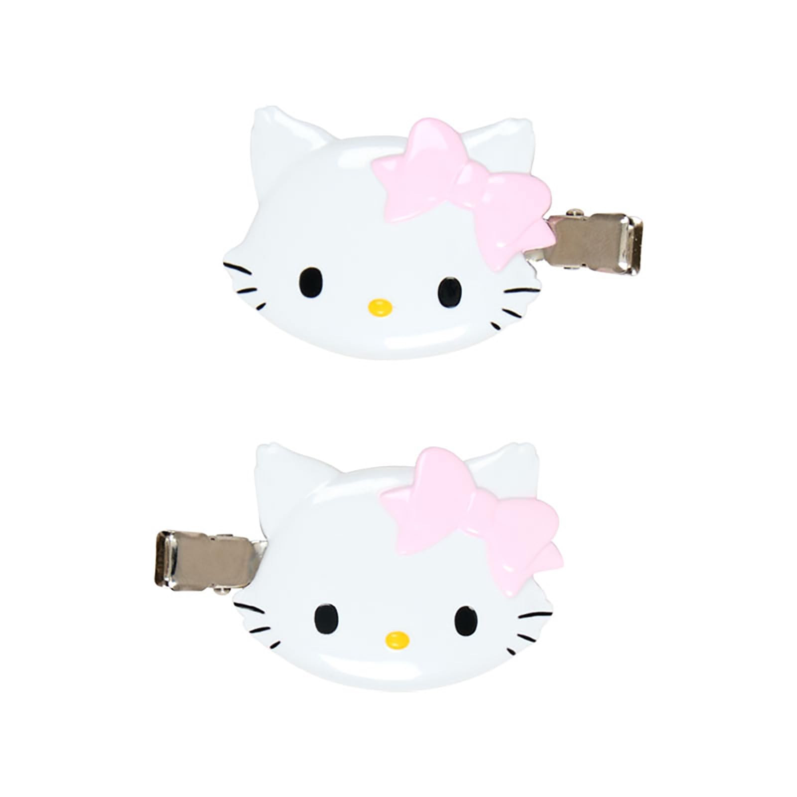 Sanrio Hair Clips Set Featuring Charming Kitty for Daily Use