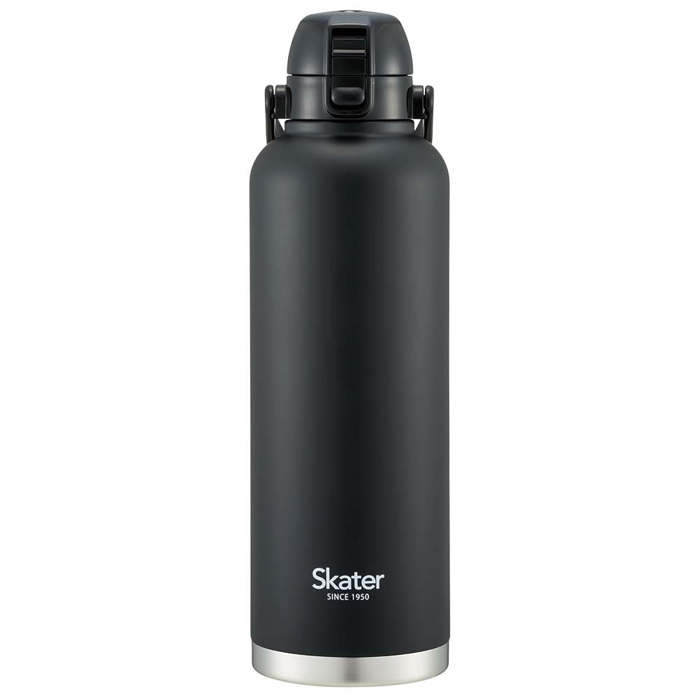Skater Stainless Steel Water Bottle with Handle 2L Black