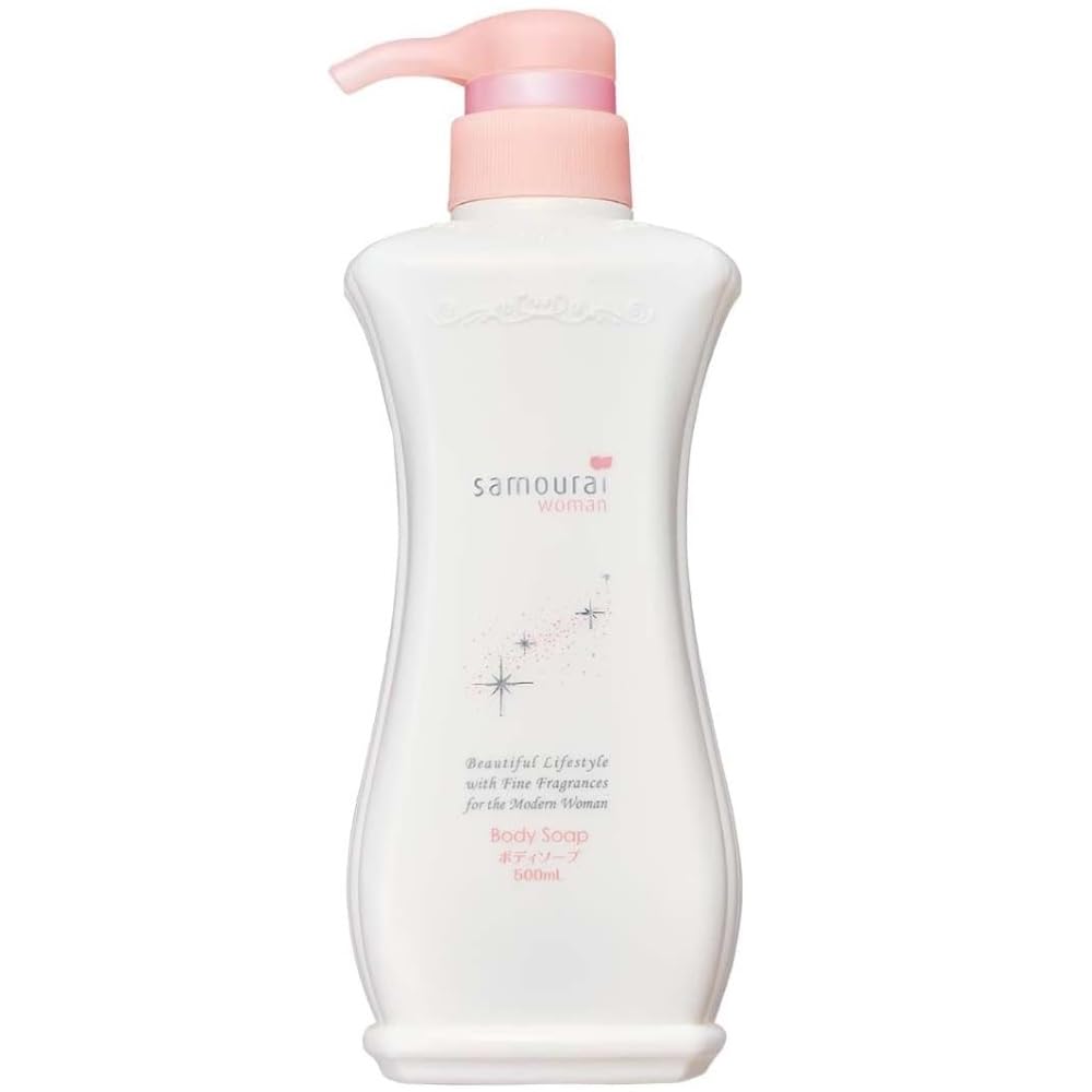 Samurai Woman Body Soap 500mL for Refreshing Cleanliness