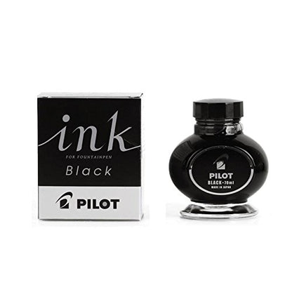 PILOT Ink for Plunger Fountain Pens Black 70ml