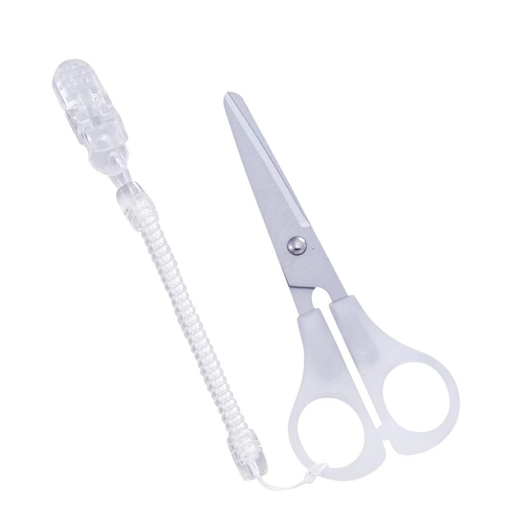 Debika Mini Scissors with Strap Clear 040875