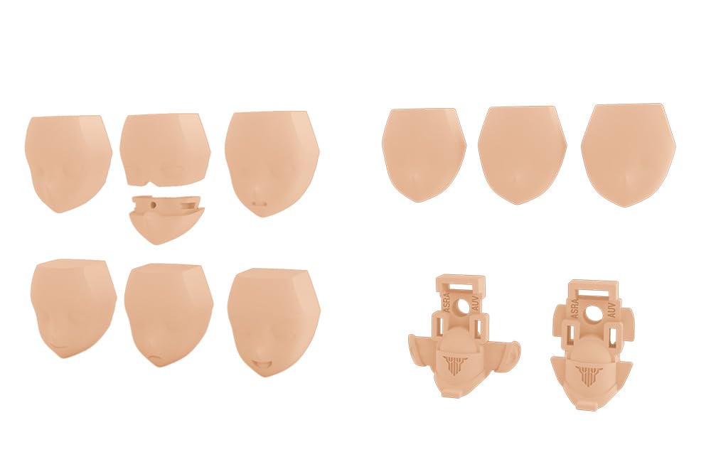 KOTOBUKIYA Mega Man Device M.S.G 03 Face Set Skin Color D 19mm