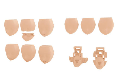 KOTOBUKIYA Mega Man Device M.S.G 03 Face Set Skin Color D 19mm