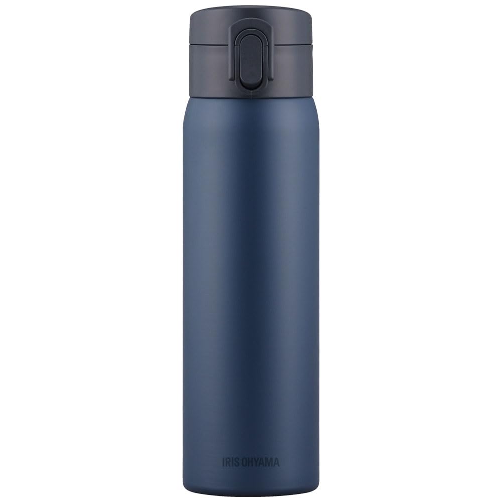 IRIS OHYAMA Insulated Water Bottle 500ml One-Touch Design